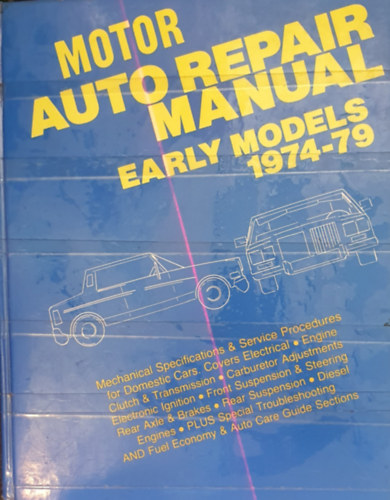 Motor Auto repair manual - Early Model Edition