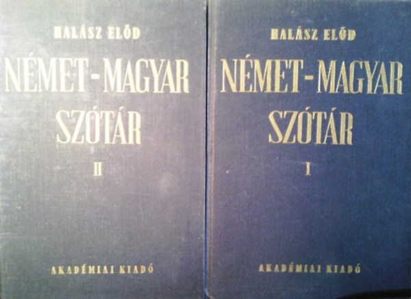 Nmet-magyar sztr I-II.