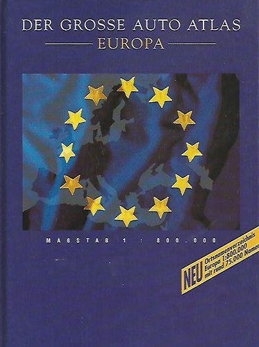RV Verlag - Der grosse auto atlas - Europa
