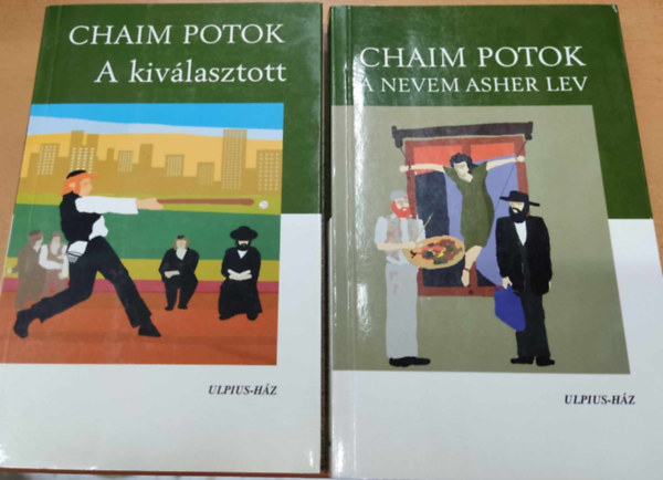 2 db Chaim Potok: A kivlasztott + A nevem Asher Lev