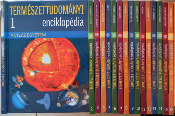 Termszettudomnyi enciklopdia 1-16. (Metro Knyvtr) (teljes sorozat)