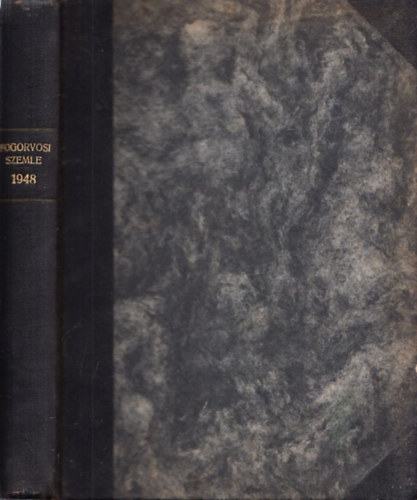 Fogorvosi Szemle (1948-as teljes �vfolyam)