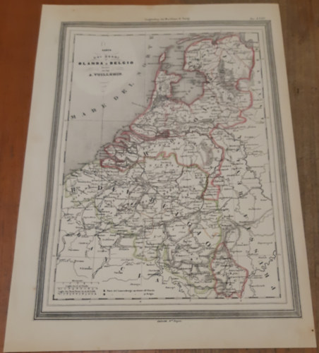 Carte Dei Regni Olanda e Belgio /Hollandia �s Belgium/