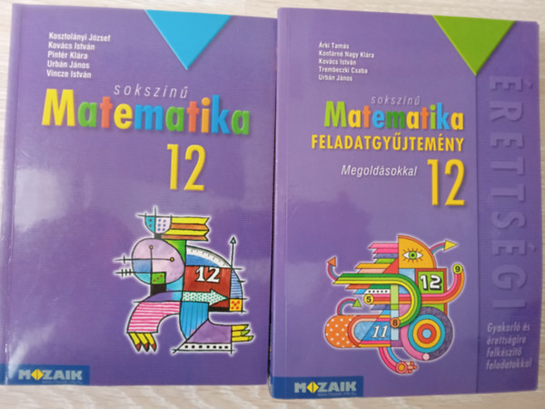 Sokszn matematika 12 tanknyv + megoldsok