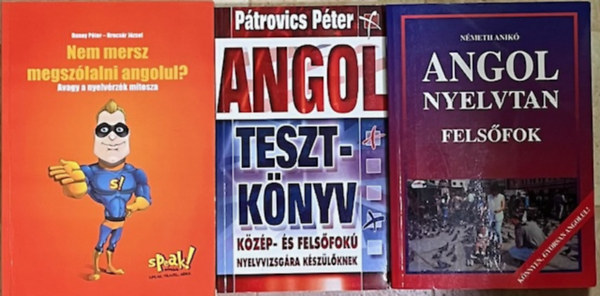 Angol knyvcsomag (3 ktet)
