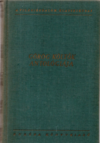 G�r�g k�lt�k antol�gi�ja