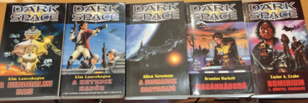 5 db Dark Space: A birodalmi sas + A hetedik hadr + A Bismarck csatahaj + Magnhbor + Dominium I. knyv: Viadalv