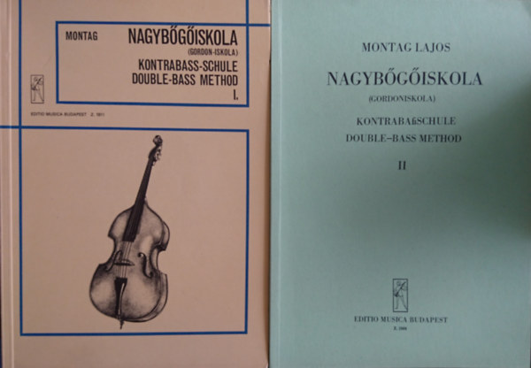 Montag Lajos - Nagybőgőiskola I-II.