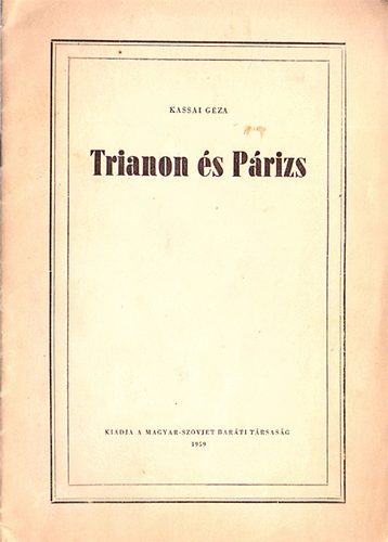 Trianon �s P�rizs