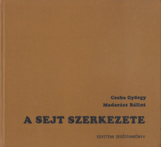 A sejt szerkezete