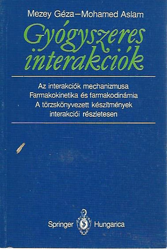 Gy�gyszeres interakci�k