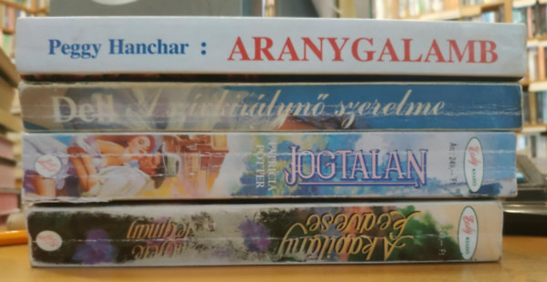 4 db romantikus: A kapitny kedvese + Jogtalan + A szvkirlyn szerelme + Aranygalamb