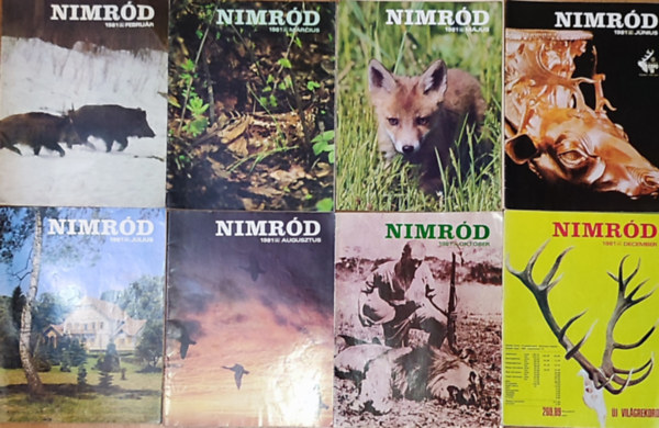 8db Nimrd magazin - 1981. februr, mrcius, mjus, jnius, jlius, augusztus, oktber, december
