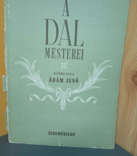 A dal mesterei III.