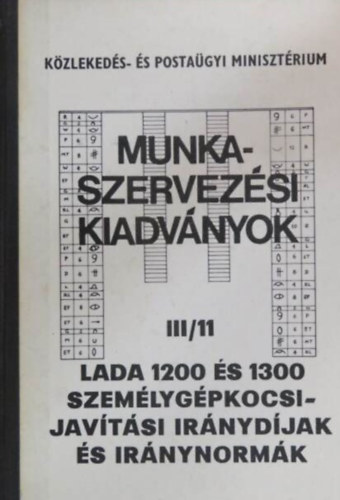 Lada 1200 combi szemlygpkocsi javtsi irnydjak s irnynormk