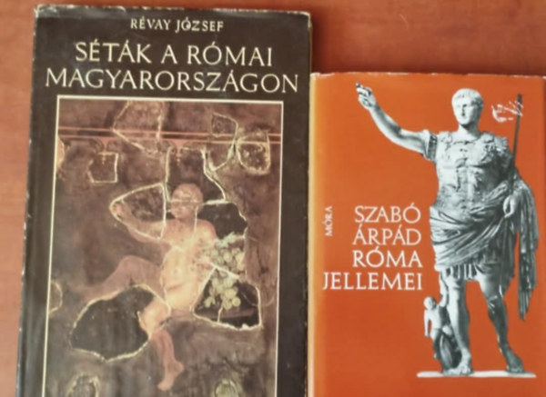 2db Rma knyv:Rma jelleme,Stk a rmai Magyarorszgon
