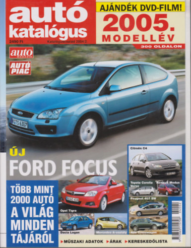 Autkatalgus (Katalguscsald 2004/2 - 2005. modellv - 300 oldalon)