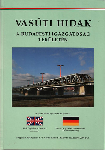 Vasti hidak a budapesti igazgatsg terletn