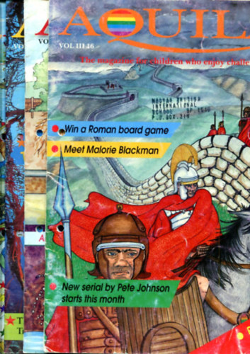 Nincs felt�ntetve - Aquila - The magazine for children who enjoy challenges (4 db)