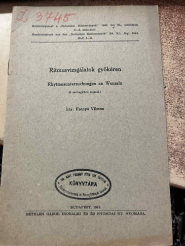 Ritmusvizsglatok gykren