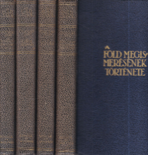 4 db. Cholnoky ktet (A Fld megismersnek trtnete + A tenger + Az ember drmja + Az Egyenlttl a Sarkvidkig)