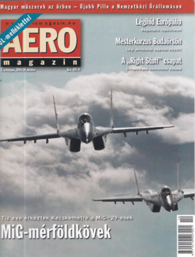 Aero magazin 2003/10 - oktber (1 db)