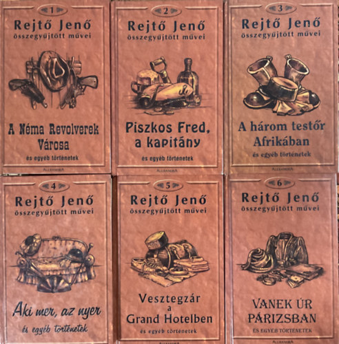 Rejt� Jen� �sszegy�jt�tt m�vei 1-6.