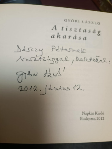 A tisztasg akarsa