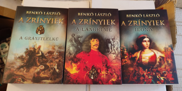 A Zr�nyiek I-III. (A gr�nitlelk�,  A l�ngelme, Ilona)