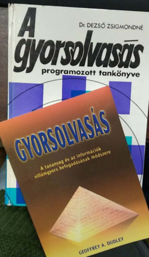 2 db m�: A gyorsolvas�s programozott tank�nyve+ Gyorsolvas�s