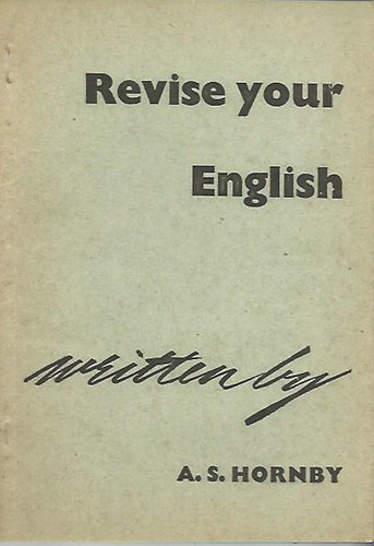 Revise your English