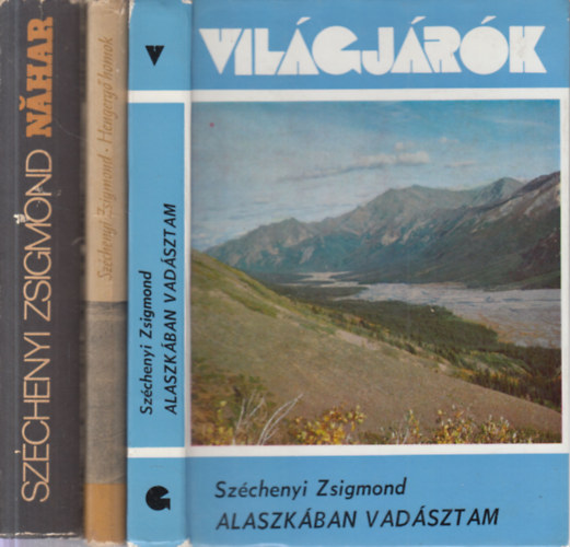 Grf Szchenyi Zsigmond - 3 db. vadszat (Alaszkban vadsztam + Hengerg homok + Nahar)