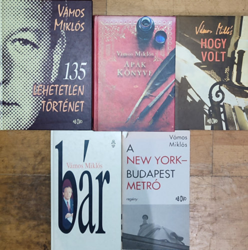 5db Vmos Mikls m - Apk knyve, 135 lehetetlen trtnet, Hogy volt, Br, A New York - Budapest Metr