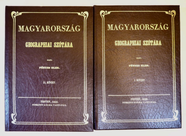 Magyarorsz�g Geographiai sz�t�ra 1-2.