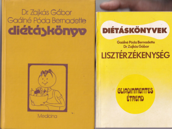 2 db dits knyv ( egytt ) 1. Ditsknyvek - Lisztrzkenysg, 2. Ditsknyv 1986