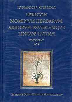 Lexicon Nominum Herbarum, Arborum Fruticumque Linguae Latinae I.