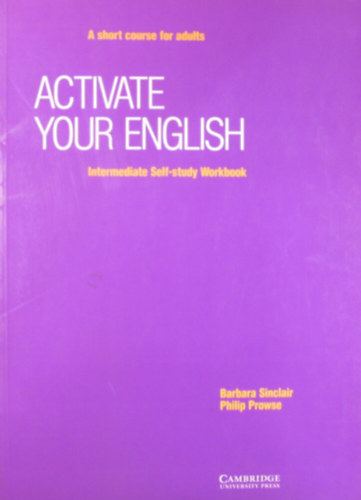 Activate Your English. Intermediate Self-study Workbook