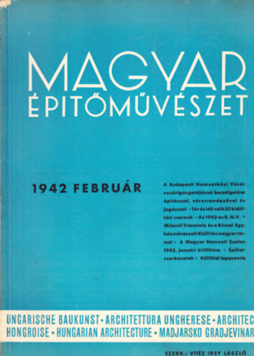 Magyar �p�t�m�v�szet 1942. febru�r
