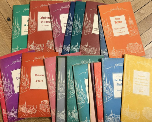 Brünner Buchring Band 1-5,7,10,11,13-16,19-26,28-30.