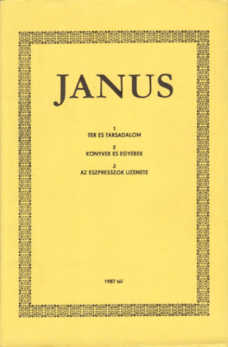 Janus - a regionalitsrl  1987 tl 1-3.