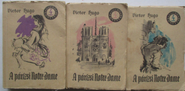 A p�rizsi Notre-Dame I-III. (olcs� k�nyvt�r)