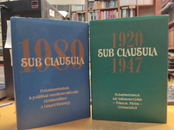 Sub Clausula 1989 + Sub Clausula 1920-1947 (2 ktet)