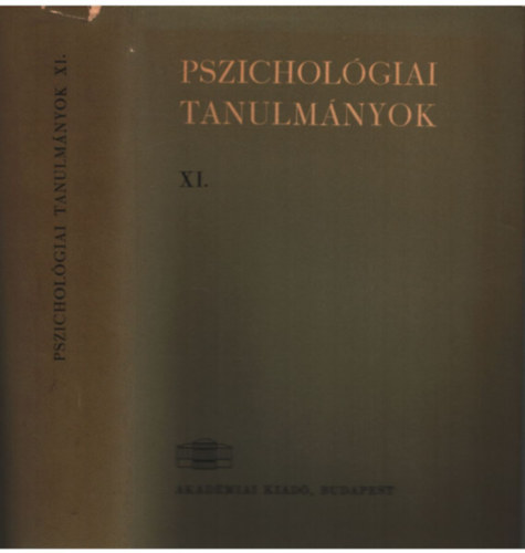 Pszicholgiai tanulmnyok XI.