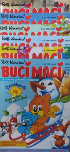 Buci Maci magazin 1996. janur-december / november hinyzik /  ( 11 szm )