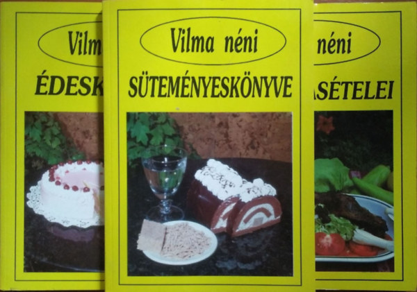 Szab Vilma - Vilma nni receptknyv-csomag (3 ktet)