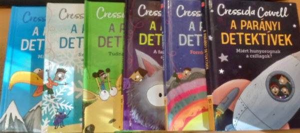 6 db A parnyi detektvek: Mirt kk az g? + Szokott havazni a sivatagban? + Tudnak a fk beszlni? + A farkasok ltnak a sttben? + Forr-e a Fld kzepe? + Mirt hunyorognak a csillagok?