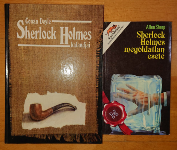 2 knyv Sherlock Holmes-rl: Sherlock Holmes kalandjai, Sherlock Holmes megoldatlan esete