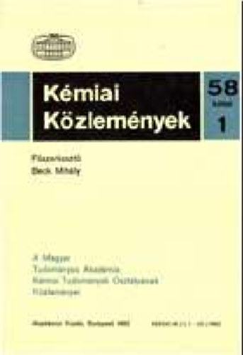 Beck Mihly - Kmiai Kzlemnyek 58. ktet 4