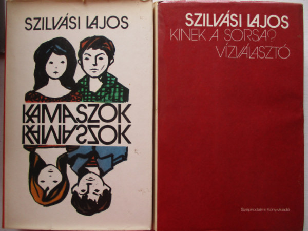 2 db Szilvsi Lajos: Kinek a sorsa? Vzvlaszt, Kamaszok egyms szemben.