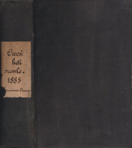 Orvosi Heti Szemle (1888. janu�r-j�nius)